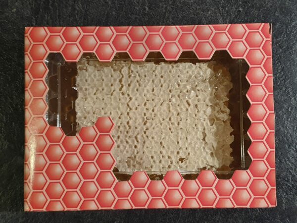 Pure, raw Lancashire honey comb from The Bee Centre