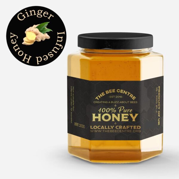 ginger infused wildflower honey
