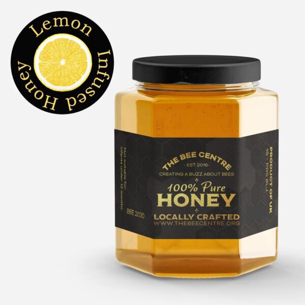 A delicious golden honey with a subtle, lemony zing